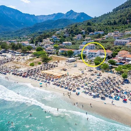 Artemis Beach Apartments Hriszí Amudiá Kültér fotó