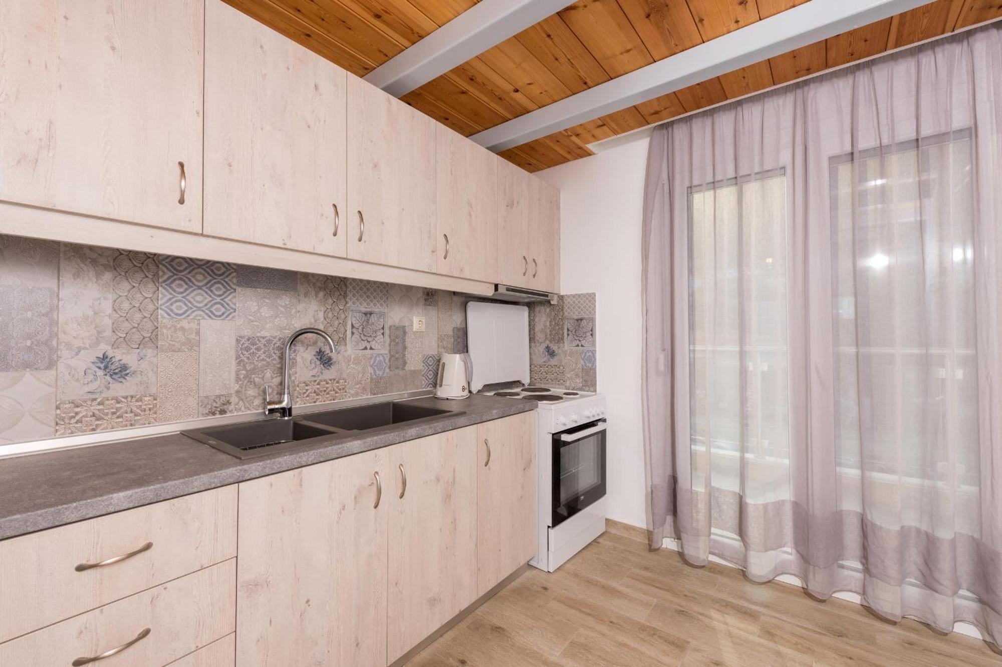 Artemis Beach Apartments Hriszí Amudiá Kültér fotó