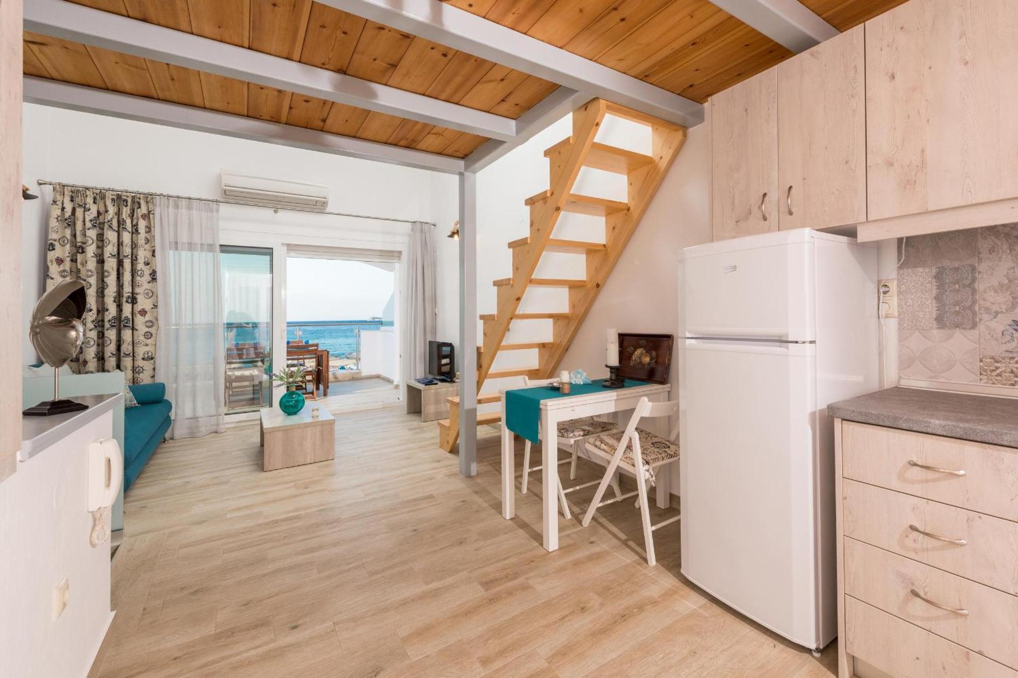 Artemis Beach Apartments Hriszí Amudiá Kültér fotó